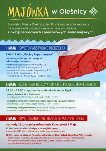 Majówka 2022 w Oleśnicy