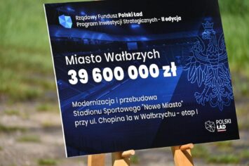 40 mln zł na odbudowę stadionu Górnika Wałbrzych