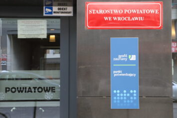 Punkt potwierdzania profili zaufanych w Starostwie Powiatowym we Wrocławiu