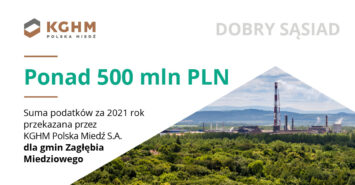 Setki milionów z podatków, darowizn i dotacji od KGHM dla dolnośląskich gmin i powiatów – dziś Dzień Samorządu Terytorialnego 