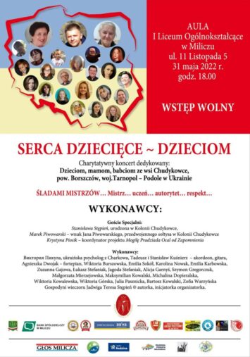Koncert charytatywny „Serca Dziecięce ~ Dzieciom” w Miliczu