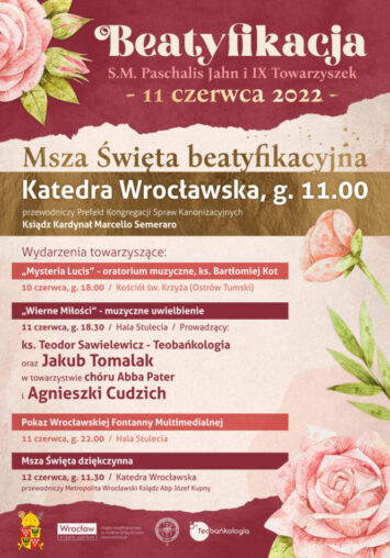 Beatyfikacja sióstr męczenniczek elżbietańskich [PROGRAM, TRANSMISJE]