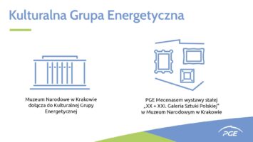 PGE została Mecenasem Galerii Sztuki Polskiej Muzeum Narodowego w Krakowie