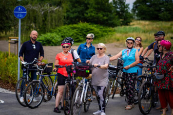 Spotkajmy się na rowerze – kolejne odcinki Promenady Krzyckiej już gotowe!