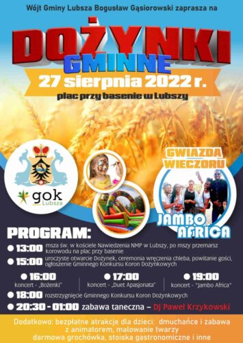 Dożynki w Lubszy