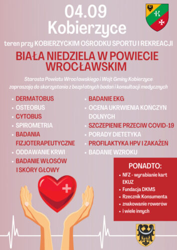 Biała Niedziela w Kobierzycach. Bezpłatne konsultacje medyczne