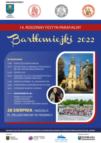 14. Rodzinny Festyn Parafialny – Bartłomiejki 2022