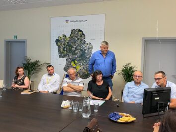 Wizytacja komisji XXVI edycji konkursu Modernizacja Roku & Budowa XXI w. w oczyszczalni ścieków w Mirkowie