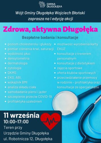 „Zdrowa, aktywna Długołęka” w najbliższą niedzielę