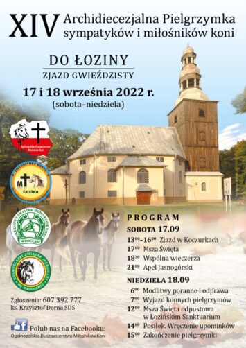 XIV Archidiecezjalna Pielgrzymka Sympatyków i Miłośników Koni