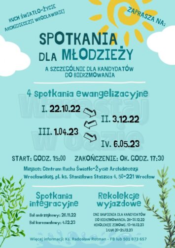 Spotkania dla młodzieży