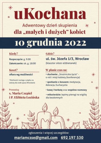 Adwentowy Dzień skupienia „uKochana”