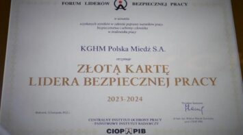 KGHM ze Złotą Kartą