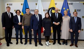 Wizyta przedstawicieli Rady Najwyższej Ukrainy na Dolnym Śląsku