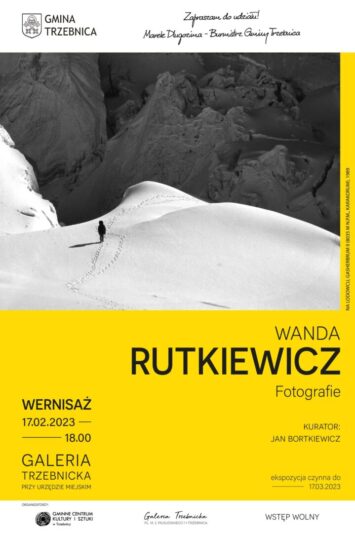 Wernisaż wystawy fotografii Wandy Rutkiewicz w Trzebnicy