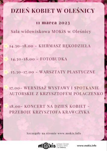 Dzień Kobiet w Oleśnicy – Kiermasz Rękodzieła