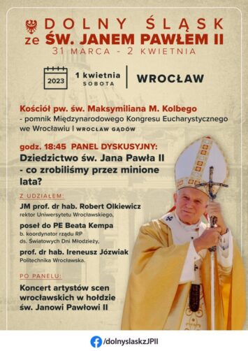 B.Kempa: Aktywność w obronie Jana Pawła II jest potrzebna