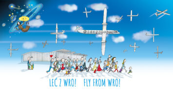 Wyjątkowa widokówka wrocławskiego lotniska