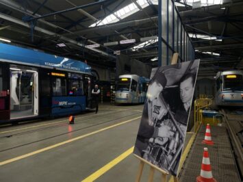 Patronem kolejnego tramwaju MPK Wrocław został Konstanty Pociejkowicz