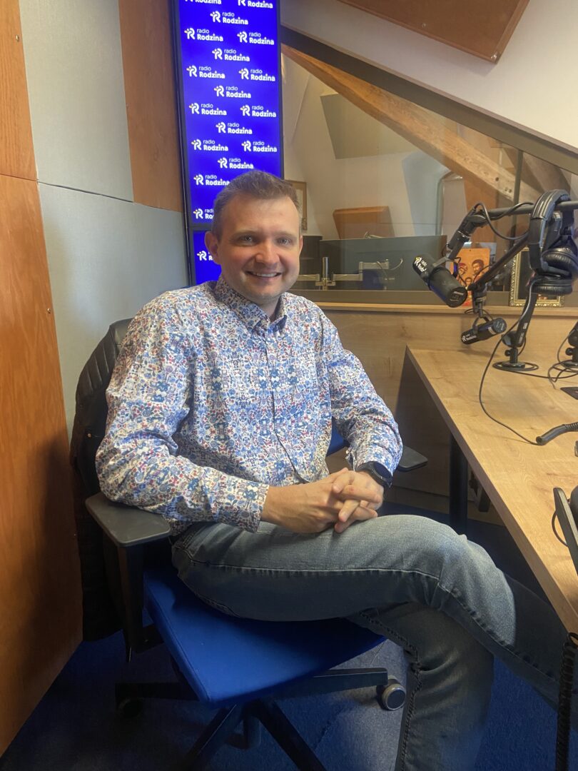 fot. Radio Rodzina: Maciej Moczko, rzecznik WTC Spartan