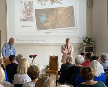Spotkanie Małgorzaty Kożuchowskiej z seniorami