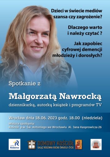 Spotkania z pisarką Małgorzatą Nawrocką