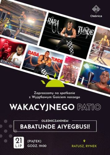 Babatunde Aiyegbusi odwiedzi Oleśnicę