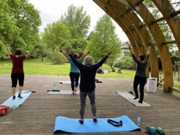 Wizyta w Parku Strachocińskim. Kontenery ESK