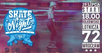 Skate Night Wrocław – pierwsza potańcówka na rolkach już 28 lipca!