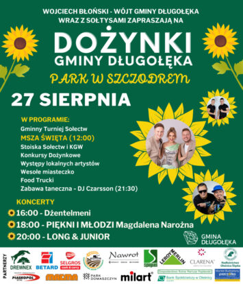 Dożynki Gminy Długołęka już w najbliższą niedzielę!