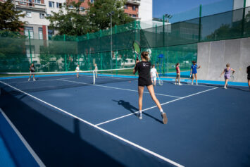 Otwarcia nowych kortów zewnętrznych oraz hali tenisowej