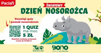Możesz pomóc nosorożcom w ich dzień. Wystarczy kilka minut i… odpowiedź na 10 pytań