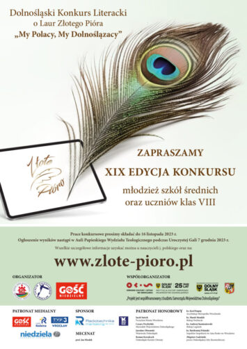 XIX EDYCJA „MY POLACY – MY DOLNOŚLĄZACY” o Laur Złotego Pióra