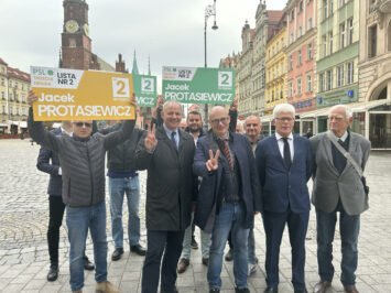 Wicemarszałek Kamiński wspiera Jacka Protasiewicza