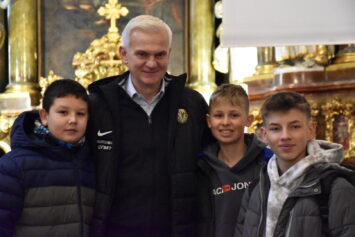 Ministrancka piłka pod okiem Jacka Magiery