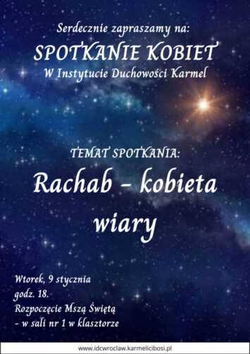 Instytut Duchowości Karmel zaprasza na Spotkanie Kobiet
