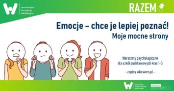 Dzieci poznają swoje emocje i szukają mocnych stron w ramach warsztatów