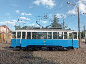 Słynny niebieski tramwaj wraca na ulice Wrocławia