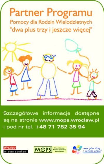 Nie tylko KDR! Karta dla dużych rodzin we Wrocławiu