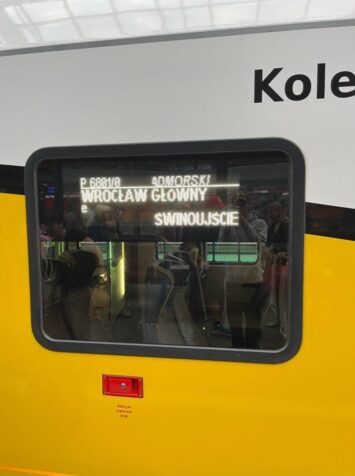 Pojechaliśmy z naszymi słuchaczami pociągiem KD Premium Nadmorski do Świnoujścia