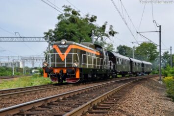 Przejazd retro-pociągiem w 180. rocznicę linii kolejowej Wrocław – Legnica