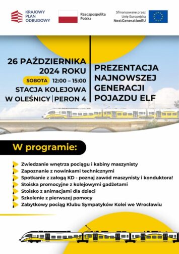 Prezentacja najnowszej generacji pojazdu ELF Kolei Dolnośląskich S.A.