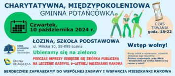 Charytatywna Gminna Potańcówka w Łozinie w gminie Długołęka