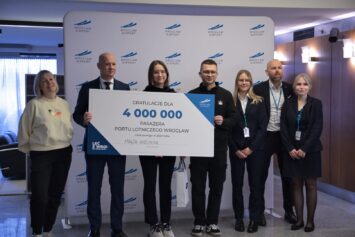 Rekord pobity! 4–milionowy pasażer obsłużony w Porcie Lotniczym Wrocław