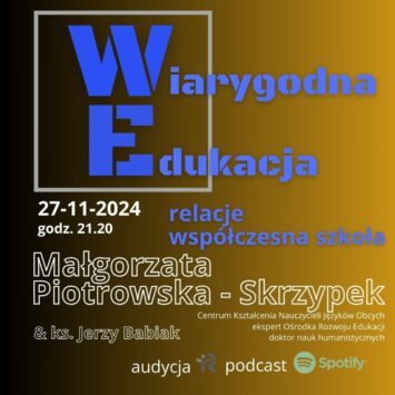 Relacje i Wiarygodna Edukacja [zapowiedź]