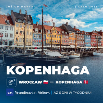 Linie lotnicze SAS wracają do Wrocławia