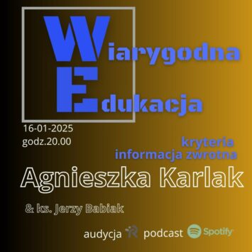 Kryteria i informacja zwrotna w szkole [zapowiedź]