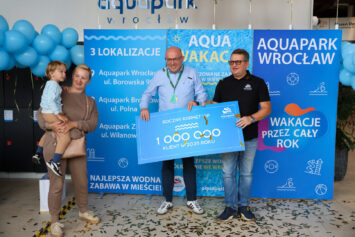 Milionowy gość w Aquaparku!