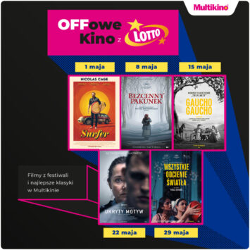 Maj z „OFFowym Kinem” w Multikinie!