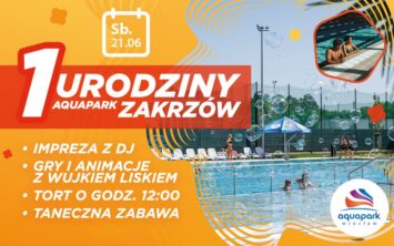 Roczek Zakrzowa, czyli urodziny Aquaparku przy ul. Wilanowskiej